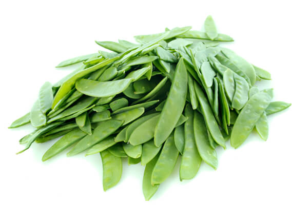 pile of snow peas