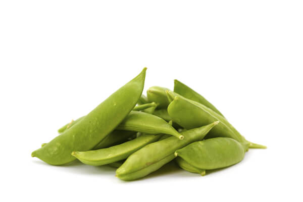 pile of sugar snaps